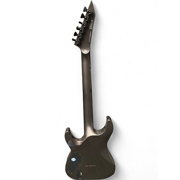 Used ESP LTD MT-1 Metallic Silver Solid Body Electric Guitar
