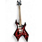 Used B.C. Rich Bronze Series Warlock Black Solid Body Electric Guitar thumbnail