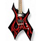 Used B.C. Rich Bronze Series Warlock Black Solid Body Electric Guitar