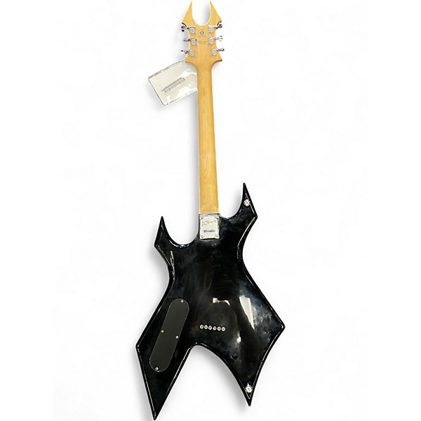 Used B.C. Rich Bronze Series Warlock Black Solid Body Electric Guitar