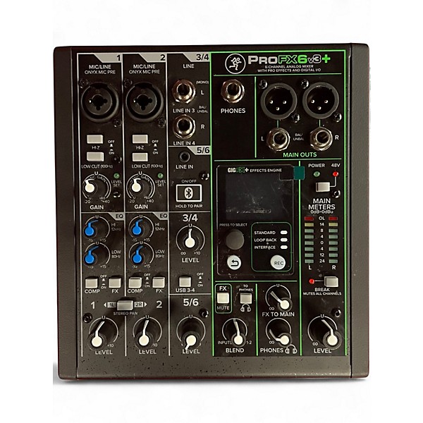 Used Mackie PROFX6V3+ Unpowered Mixer
