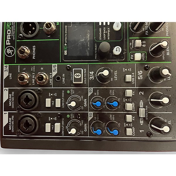 Used Mackie PROFX6V3+ Unpowered Mixer