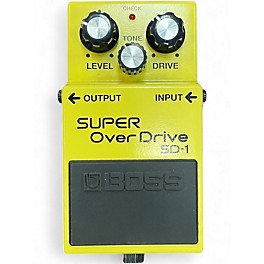 Used BOSS SD1 Super Overdrive Effect Pedal
