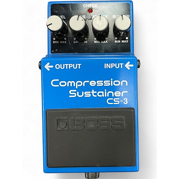 Used BOSS CS3 Compressor Sustainer Effect Pedal