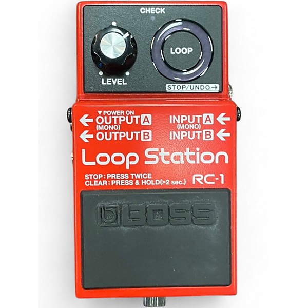 Used BOSS RC1 Loop Station Pedal
