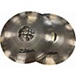 Used Zildjian 20in A STADIUM MEDIUM PAIR Marching Cymbal thumbnail