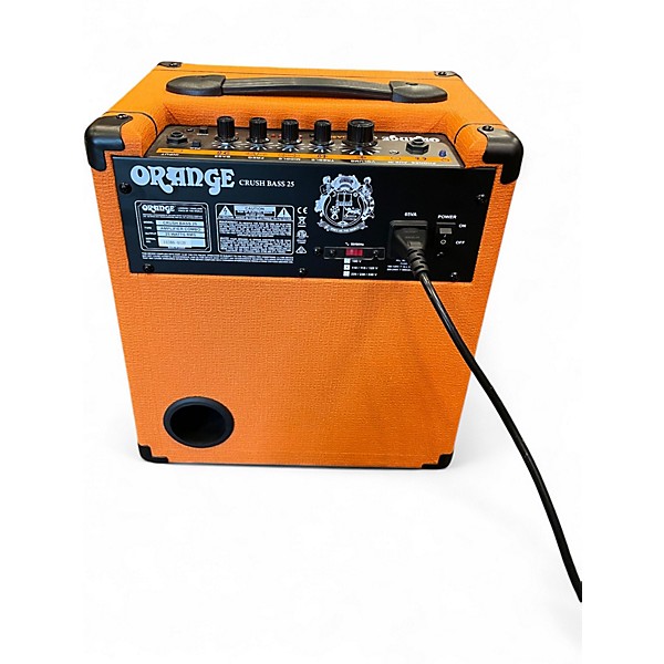 Used Orange Amplifiers Crush Bass 25 Bass Combo Amp