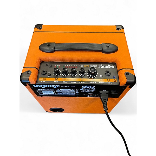 Used Orange Amplifiers Crush Bass 25 Bass Combo Amp