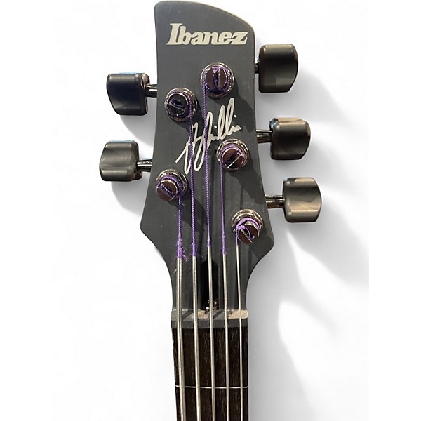 Used Ibanez GWB35 Gary Willis Signature Soundgear Fretless Black Electric Bass Guitar