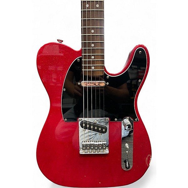 Used Squier Bullet Telecaster Ruby Solid Body Electric Guitar