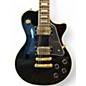 Vintage 1980s Riff les paul style Flat Black Solid Body Electric Guitar thumbnail