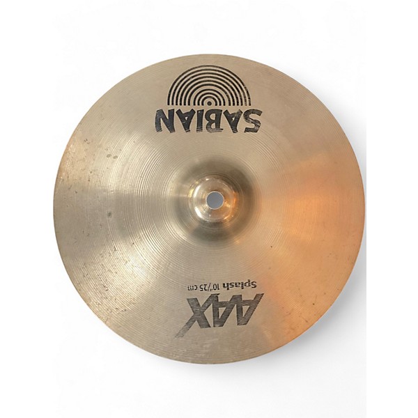 Used SABIAN 10in aax splash Cymbal