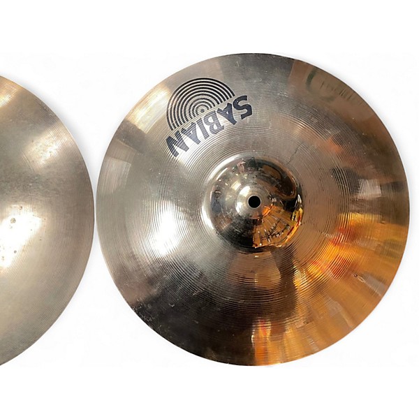 Used SABIAN 14in AAX Stage Hi Hat Pair Cymbal