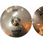 Used SABIAN 14in AAX Stage Hi Hat Pair Cymbal