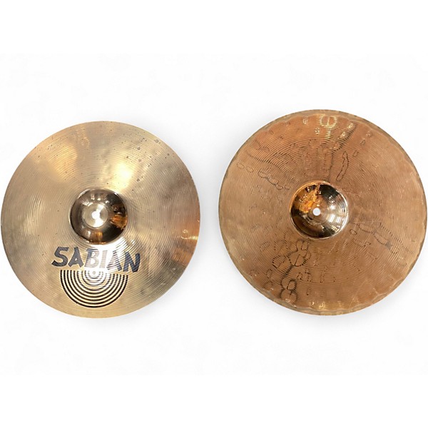 Used SABIAN 14in Pro Hi-Hats Pair Cymbal