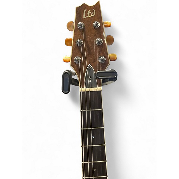 Used ESP LTD TL6 Black Acoustic Electric Guitar