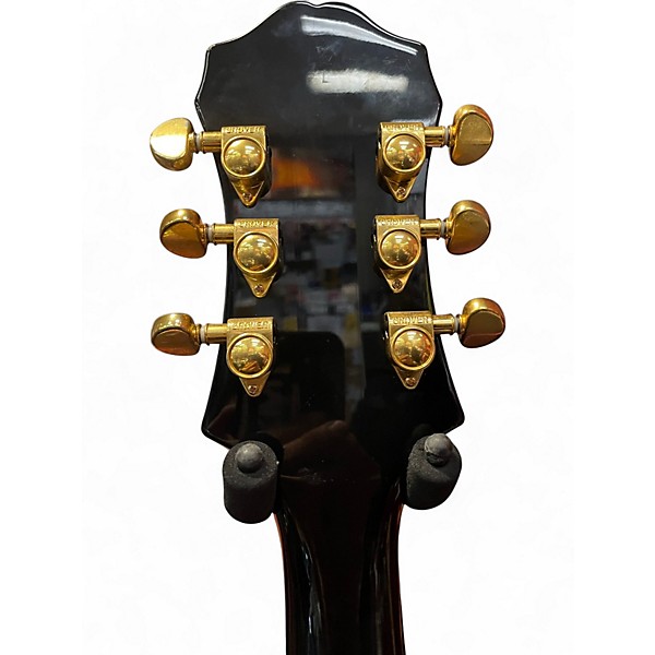 Used Epiphone SHERATON II PRO Black Hollow Body Electric Guitar