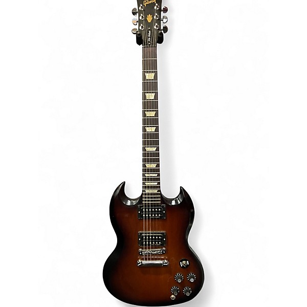 Used Gibson 70'S TRIBUTE SG Trans Amber Solid Body Electric Guitar