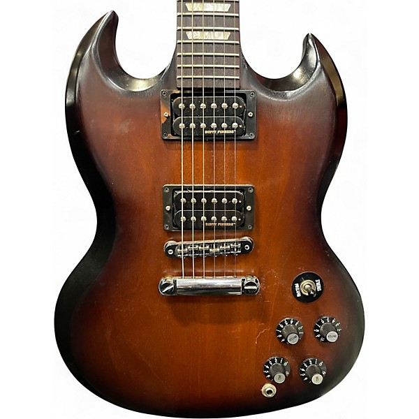 Used Gibson 70'S TRIBUTE SG Trans Amber Solid Body Electric Guitar
