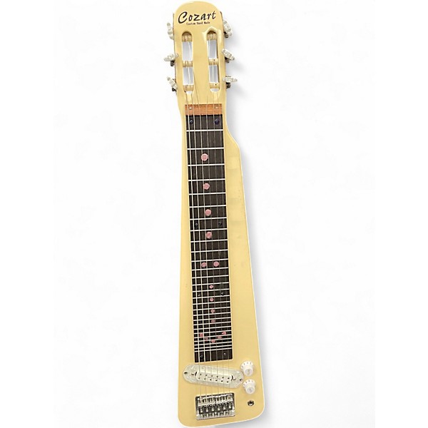 Used Cozart Lap Steel Vintage White Lap Steel