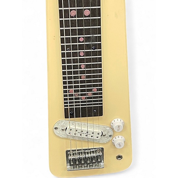 Used Cozart Lap Steel Vintage White Lap Steel