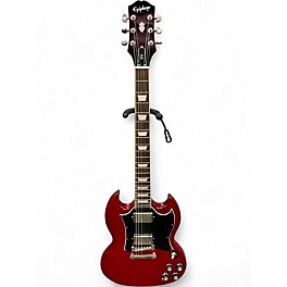 Used Epiphone SG Standard Cherry Solid Body Electric Guitar