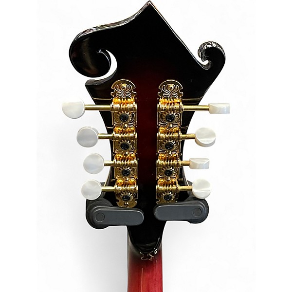 Used Washburn M3SWETWRK Red to Black Fade Mandolin