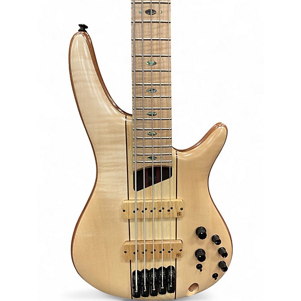 Used Ibanez SR5FMDX2 Natural Electric Bass Guitar