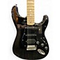 Used Squier sonic stratocaster hss Black Solid Body Electric Guitar
