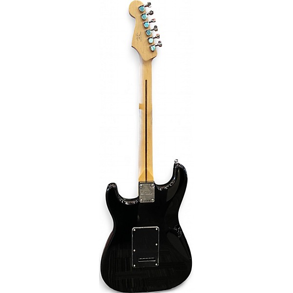 Used Squier sonic stratocaster hss Black Solid Body Electric Guitar