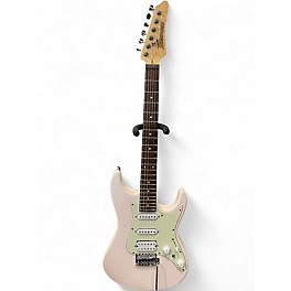 Used Ibanez AZES40 Pink Solid Body Electric Guitar