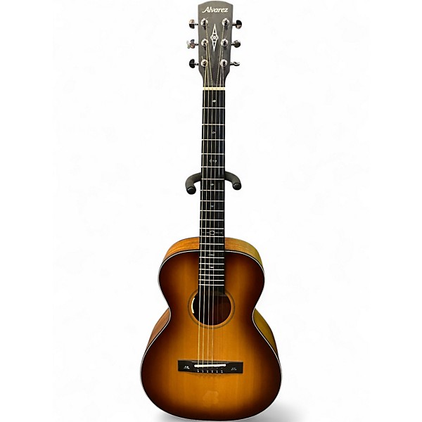 Used Alvarez Delta Delite E Sunburst Acoustic Electric Guitar