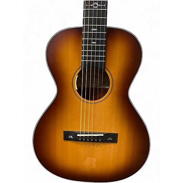 Used Alvarez Delta Delite E Sunburst Acoustic Electric Guitar