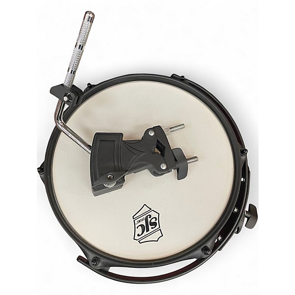 Used SJC Drums 4 Piece THE NED JOSH DUN Crimson Swirl Drum Kit