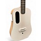 Used LAVA MUSIC ME play 36" White Acoustic Electric Guitar