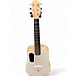 Used LAVA MUSIC ME play 36" White Acoustic Electric Guitar