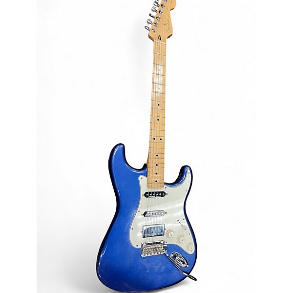 Used Fender PLAYER STRATOCASTER Metallic Blue Solid Body Electric Guitar