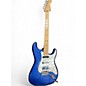 Used Fender PLAYER STRATOCASTER Metallic Blue Solid Body Electric Guitar thumbnail