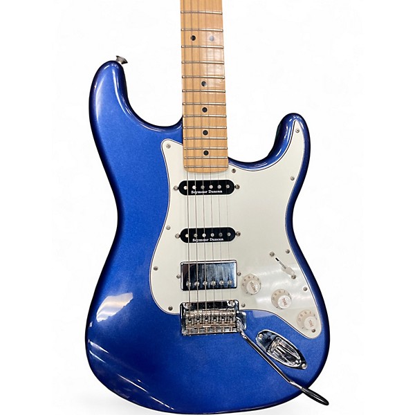 Used Fender PLAYER STRATOCASTER Metallic Blue Solid Body Electric Guitar