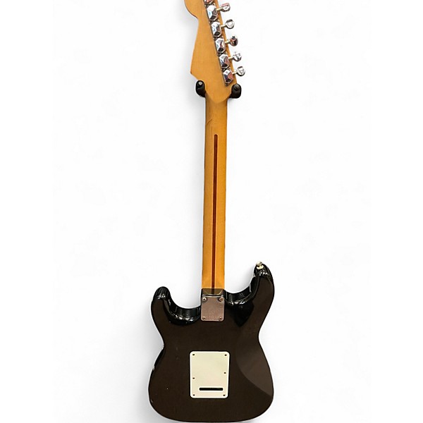Used Fender Stratocaster st62 Black Solid Body Electric Guitar