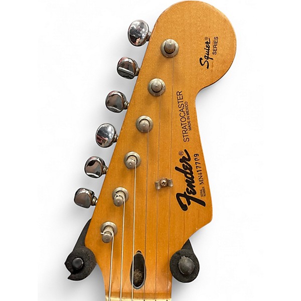 Used Fender Stratocaster st62 Black Solid Body Electric Guitar