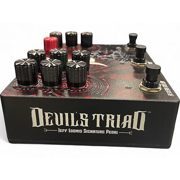 Used All Pedal JEFF LOOMIS DEVIL'S TRIAD Effect Pedal