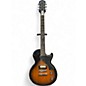 Used 2015 Epiphone LES PAUL JR PRO-1 2 Color Sunburst Solid Body Electric Guitar thumbnail