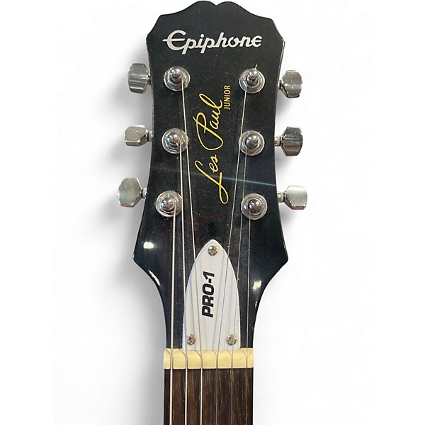 Used 2015 Epiphone LES PAUL JR PRO-1 2 Color Sunburst Solid Body Electric Guitar