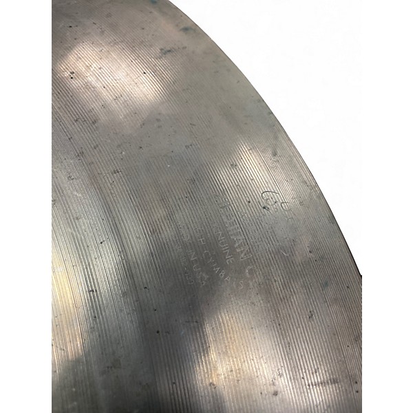Used Zildjian 22in A CUSTOM 22IN PING RIDE Cymbal