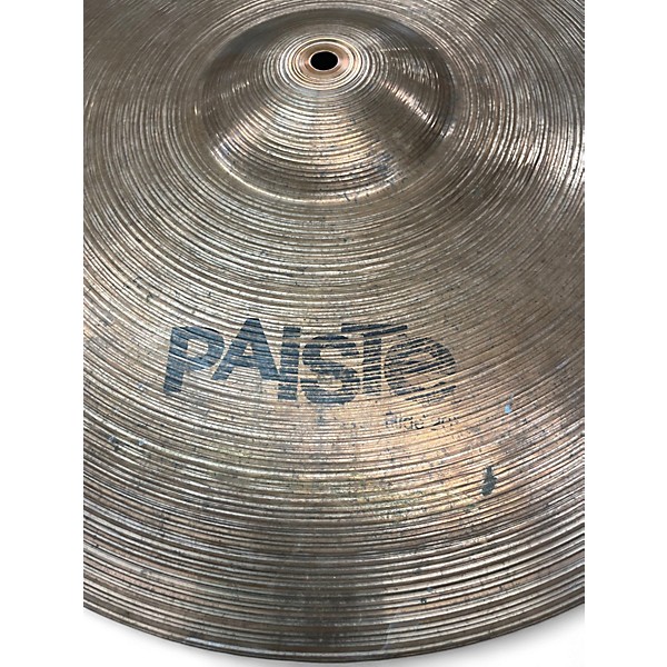 Used Paiste 20in 802 20IN RIDE Cymbal