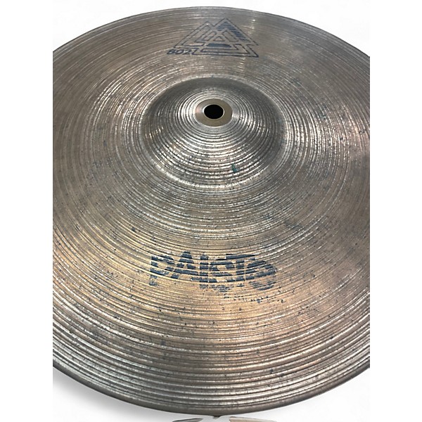 Used Paiste 14in 802 HI HAT PAIR Cymbal