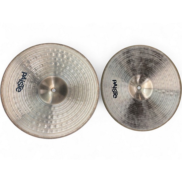 Used Paiste 14in 802 HI HAT PAIR Cymbal