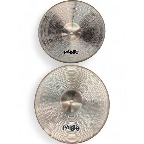Used Paiste 14in 802 HI HAT PAIR Cymbal