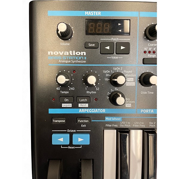 Used Novation Bass Station II Synthesizer